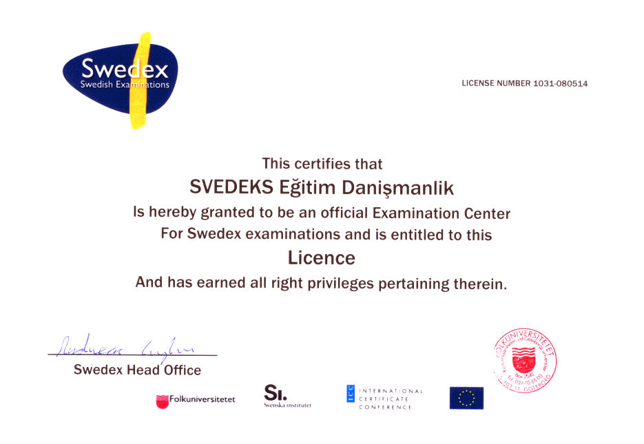 Swedex Licence